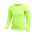 thumbnail image 1 of Men's Quick Dry Long Sleeve Compression Baselayer T-shirts Sports Tops, 1 of 2