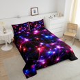 thumbnail image 4 of Erosebridal Geometric Stripes Comforter Sets Queen Size,Gradient Neon Bedding Queen Comforter Set,Abstact Decoration,3Pcs, 4 of 8