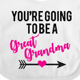 thumbnail image 4 of Inktastic You're Going to Be a Great Grandma Boys or Girls Baby Bib, 4 of 4