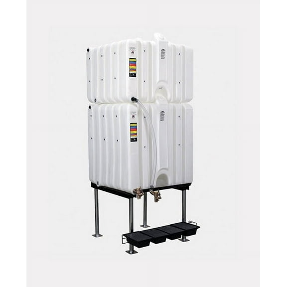 Rhino Tuff Tanks RTT-6280-NV 120/180 GALLON GRAVITY FEED TANK PACKAGE