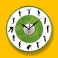 thumbnail image 1 of Figura de Golfista de Dibujos Animados, Relojes de Pared de Hierba Pulgadas para Decoración de Cocina, Divertido perfecl Reloj de pared, 1 of 8