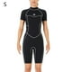 thumbnail image 2 of Traje de baño para mujer Ultrathin de manga corta Traje de neopreno Profesional Traje de baño para hombre de secado rápido para bucear Surfing Natación Mujer / Negro S Sweethay OD019361-02, 2 of 7
