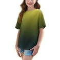 thumbnail image 5 of Frwgonr Girls Weekend T-Shirts Soft Everyday Tees Kids Tshirts Clothes Summer Tops T-Shirt Yellow, Size 5-15 Years, 5 of 6