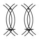 thumbnail image 4 of Juego de Apliques de Pared AimtoHome en Hierro Negro para Velas 40 cm, 4 of 6