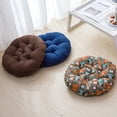 thumbnail image 2 of Chair Cushion Round Thickened Comfortable Breathable Soft Office Accessory Cotton Computer Seat Chair Cushion for All Seasons, 2 of 8