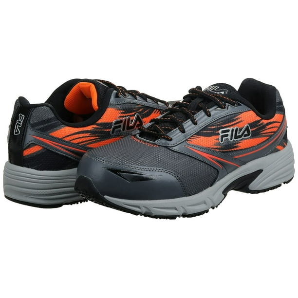 Fila orange hotsell memory foam shoes