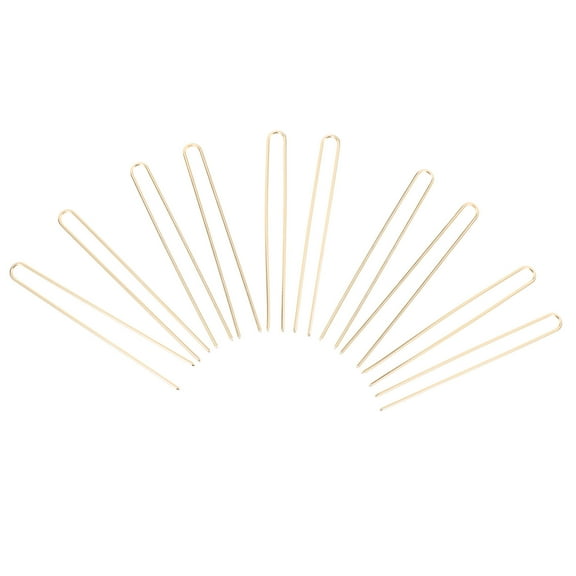 Women's U-shaped Hairpin Barrettes for French Clips Tiara Girls Hairpins Buns Stick Miss 10 Pcs