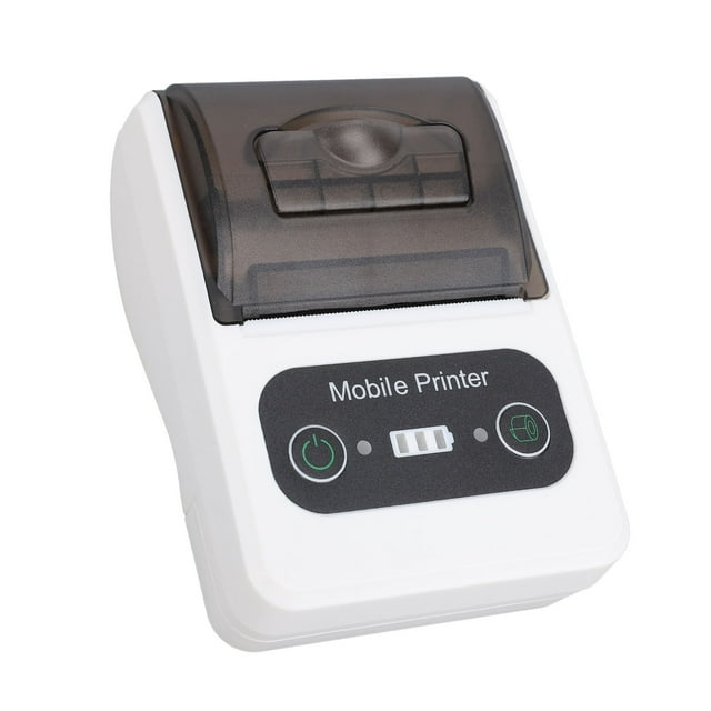 BT Thermal Receipt Printer, 58mm Portable Small Thermal Printer for IOS, for Office Retail Store Restaurant