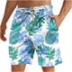 thumbnail image 1 of Pantalones Cortos Casuales de los Hombres Impresos Pantalones de Playa con Cordón de Bolsillo Deportivos, Poliéster Ligero para Primavera Verano Al Aire Libre Y Diario, 1 of 8