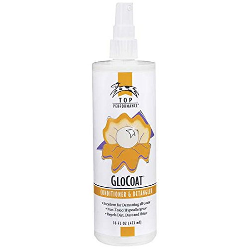 Professional GloCoat Conditioner and Detangler Spray for Dogs & Cats 16 oz