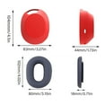thumbnail image 5 of Flexible Silicone Sleeve Headphones Outer Shell Protectors Headband for 1000XM5 Protect and Maintain Earphones, 5 of 21