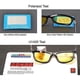 thumbnail image 5 of Aowear Hd Night Vision Glasses Adultaluminium Yellow Lens Sunglasses Adultpolarized Night Safe Driving Goggles Oculos Gafas De Sol, 5 of 5