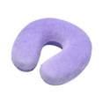 thumbnail image 4 of Almohada de viaje moderna y suave que brinda soporte para el cuello para la oficina, el automóvil, las caminatas, , y el sueño Violeta, 4 of 8