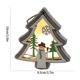 thumbnail image 3 of Colgante de madera iluminado para Navidad, decoración festiva, luz de noche con forma de oso, 3 of 6