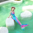 thumbnail image 2 of Girls' Standard Swimming Mermaid Tail Sets_Special Gift, 2 of 5