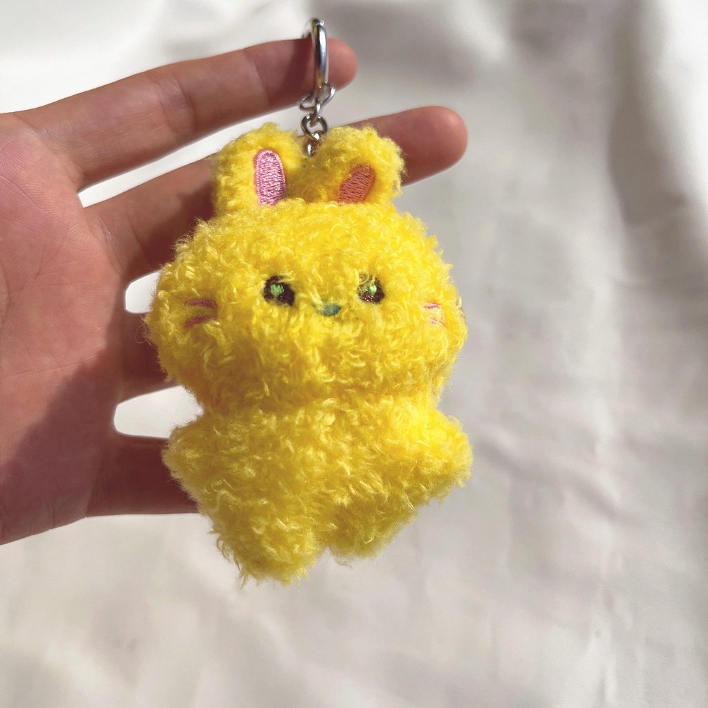 Kpop Idol Newjeans Bunini Doll Keyring Plush Keychain Rabbit
