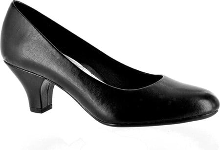 easy street black pumps