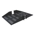 thumbnail image 1 of Double Sided 2U Vented Rack Mount Cantilever Shelf for 19 in. Network Equipment Rack, Black, 1 of 1