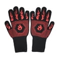 thumbnail image 3 of Sentmoon Gants de Four Mitaines de Four une Paire de Mitaines de Four Gants Résistants à la Chaleur pour Fours et Micro-Ondes et Gants de Protection Résistants aux Hautes Températures pour la Manipulation de Casseroles et Poêles, 3 of 7