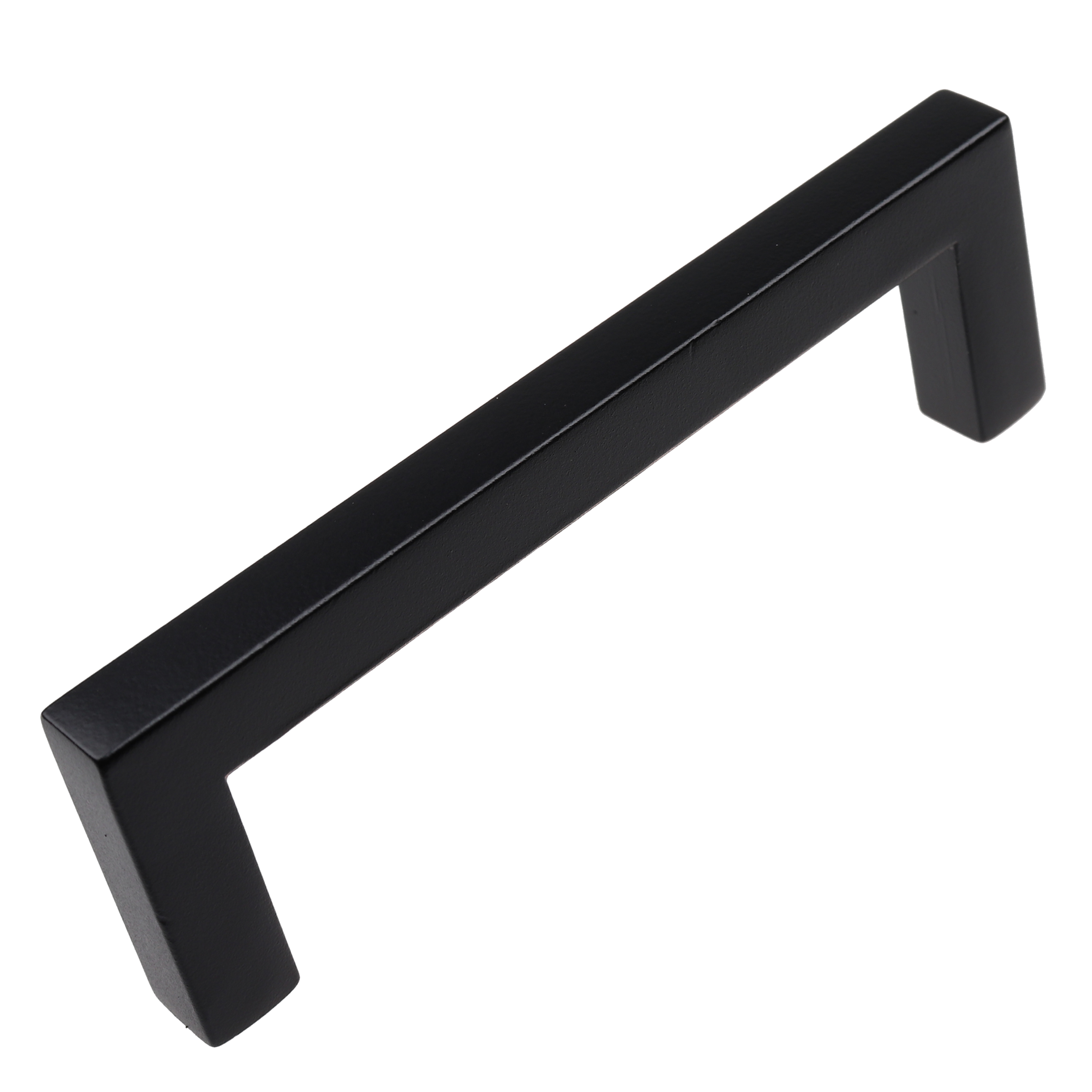 GlideRite 3-3/4 in. Center Solid Square Bar Pull Cabinet Hardware Handles, Matte Black, Pack of 25 - image 1 of 5