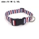 thumbnail image 2 of Collares ajustables para perros grandes, medianos y pequeños, diseño de cuadros, estampados de animales, nailon duradero, 2 of 5