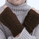 thumbnail image 4 of Xihbxyly Ventas Hoy Liquidación Mujeres Guantes Calefactables Port Usb, Manoplas Calefactables para Mujer, Cálidos Calefactables de Doble Cara para Invierno, Manos Completas, Recargables Port Usb, 4 of 5
