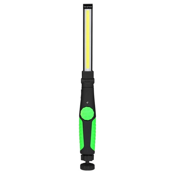 Linterna LED COB Inspección Impermeable para Taller Reparación Automóviles (verde)