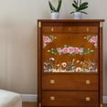 thumbnail image 5 of Rub on Transfer Decals for Furniture Crafts 6"x12" 3Pcs Floral Border Waterproof UV DTF Transfer Decals Sticker, 5 of 9