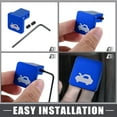 thumbnail image 5 of Unique Bargains 2 Set Hood Release Latch Handle Repair Kit for Honda CRV 1997-2006 Metal Blue, 5 of 7