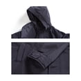 thumbnail image 6 of LELINTA Men Raincoats Waterproof Jacket with Hood Active Outdoor Long Windbreaker Lightweight Rain Jacket for Men, 6 of 6