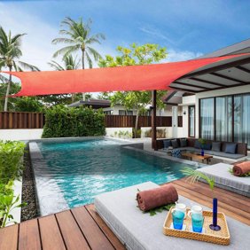 Outsunny 20 X 16 Ft Rectangle Outdoor Patio Sun Shade Sail