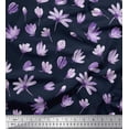 thumbnail image 1 of Soimoi Velvet Fabric Artistic Flower Fabric Prints by Yard 58 Inch Wide, 1 of 3