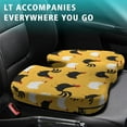 thumbnail image 4 of Premium Chickens Pattern Memory Foam Seat Cushion Ergonomic Chair Pad for Office Chair, Car, Airplane & Bleachers Sciatica, Tailbone Hip & Back Pain Relief - Chair Cushion for Long Office Workers., 4 of 5