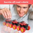 thumbnail image 5 of Fridja Monster Trucks Toys Pull Back Cars Toy for Toddler, Friction Powered Monster Truck ,Cars Birthday for Kids Boys and Girls, 5 of 6