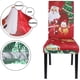 thumbnail image 3 of Fundas navideñas para sillas Juego de 4 fundas elásticas para sillas Universal Modern Xmas Festive Slipcover Decoración Protector Funda para silla Fiesta Restaurante Ormromra MZQ-1093-2, 3 of 6
