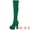 Green, variant on Unique Bargains Women's Block Heel Platform Over the Knee Thigh High Boots