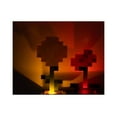 thumbnail image 2 of Minecraft Daisy and Poppy Flower Pot Mood Lights | Set of 2, 2 of 7