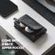 thumbnail image 5 of Cartera VULKIT, plegable, de piel, con bloqueo RFID, color negro carbón, 5 of 8