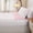 Pink White, variant on Erosebridal Blue Polka Dot Zipper Twin Comforter Sets with Fitted Sheet and 2 Pillowcases,Off-White Circle Fresh Zipper Bedding Set For Girls,Reversible,4 Pieces
