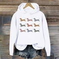 thumbnail image 2 of Fshinging Sweatshirt for Women Hoodie Long Sleeve Cute Cartoon Dog Print Casual Slim Ladies Outfits, 2 of 3