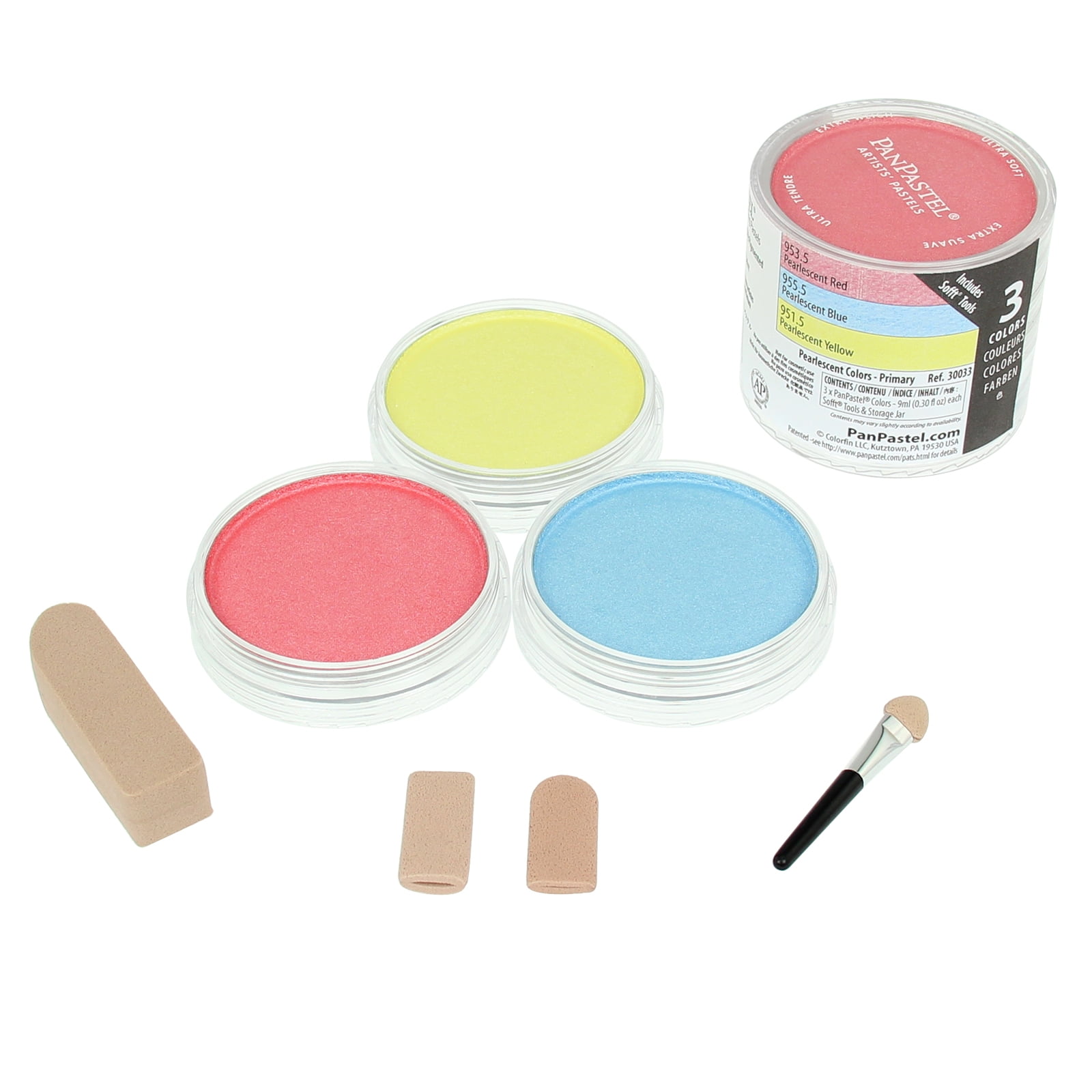PanPastel® Pearlescent Set, 3-Colors, Primary - Walmart.com