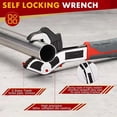 thumbnail image 6 of DTREELS Multi Function Self Locking Pipe Wrench Set Self Adjusting Wrench For Plumbing Tasks Standard And Irregular Nuts, 6 of 8