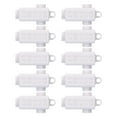 thumbnail image 2 of T Type Splitter Block, Inline Junction Square 10Pcs T Wiring Connector 400V 60A Mains Break Free High Current  For 0.5-6mm² Wire, 2 of 8
