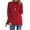 Bm-03 Red, variant on Anygrew Women Pullover Sweater Long Sleeve Casual Sweaters for Women Turtleneck Knit Jumper