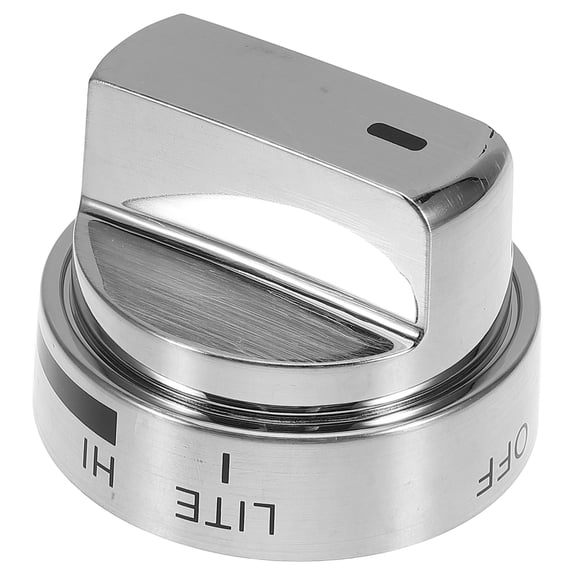 GOOHOCHY Universal Stainless Steel Oven Knob for Home Use and Easy to Install Silver