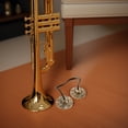 thumbnail image 2 of 1 par de platillos tibetanos Tingsha para meditación de yoga, de latón, con sonido de campana, instrumentos musicales para relajación y baño de sonido, 2 of 7