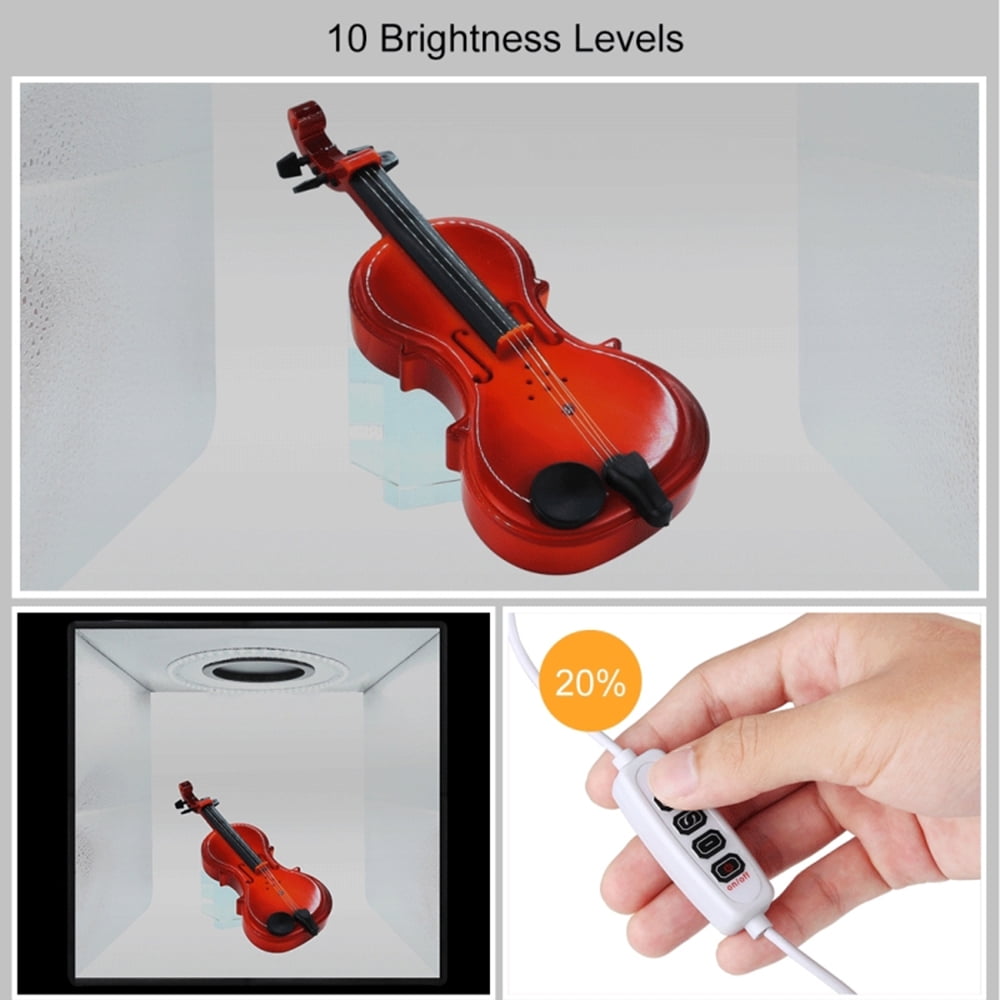 Buy PULUZ Lightbox Mini Photo Studio Light Box with 6 Color Backdrops