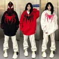 thumbnail image 2 of Spider Man 3d Stickerei Sudaderas con capucha Digitaldruck Kapuze Mode Hip-Hop Sudaderas Reiß verschluss Frauen Männer Kleidung Top Geschenke, 2 of 5