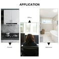 thumbnail image 4 of 50Pcs Rotatable Plastic Hooks Multifunctional Swivel Curtain Clips Coat Hooks, 4 of 8