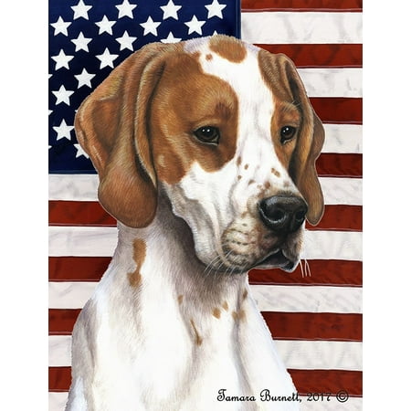 English Pointer Red and White - Best of Breed Patriotic II Large